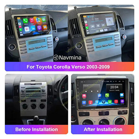 TOYOTA VERSO 2002-2008 UYUM 8-128 GB MULTİMEDYA