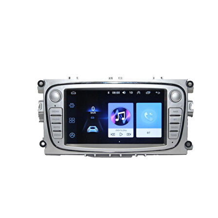 FORD FOCUS 2 CONNECT 2007-2011 UYUMLU 7 İNÇ 2-32 GB MULTİMEDYA