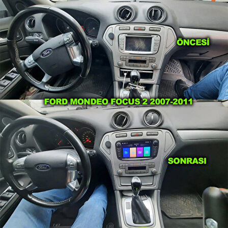 FORD FOCUS 2 CONNECT 2007-2011 UYUMLU 7 İNÇ 2-32 GB MULTİMEDYA