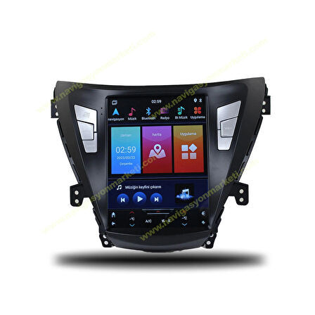 HYUNDAİ ELANTRA 2011-2012 9.7 İNÇ TESLA 4-64 GB MULTİMEDYA