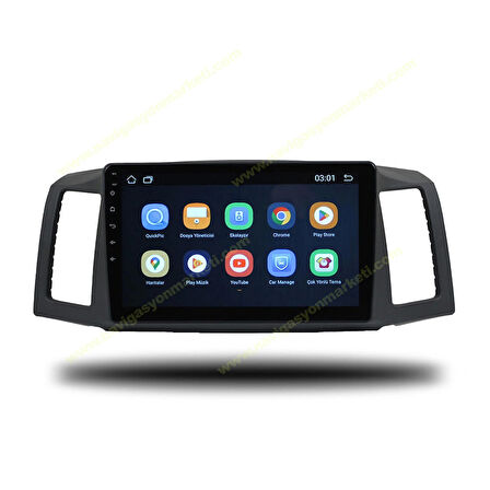 JEEP CHEROKEE 2006-2007 UYUMLU 10 İNÇ 4-32 GB MULTİMEDYA