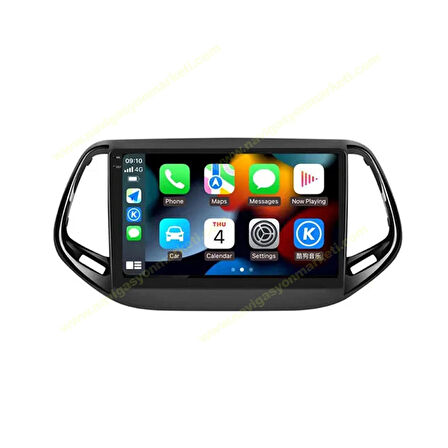 JEEP COMPAS 2017-2021 UYUMLU 10 İNÇ 4-32 GB MULTİMEDYA
