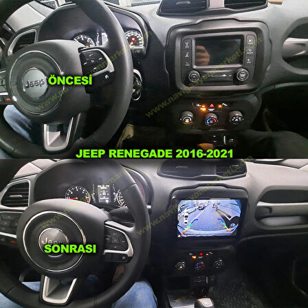 JEEP RENEGADE 2016-2021 UYUMLU 9 İNÇ 4-32 GB MULTİMEDYA