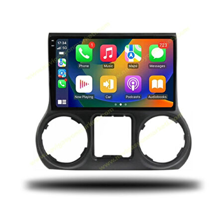 JEEP WRANGLER 2007-2017 UYUMLU 10 İNÇ 4-32 GB MULTİMEDYA