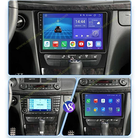 MERCEDES E CLASS 2007-2011 UYUMLU 9 İNÇ 4-32 GB MULTİMEDYA
