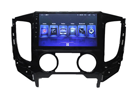 MİTSUBİSHİ L200 FULLBACK 2015-2022 MANUEL KLİMA UYUMLU 4-32 GB MULTİMEDYA