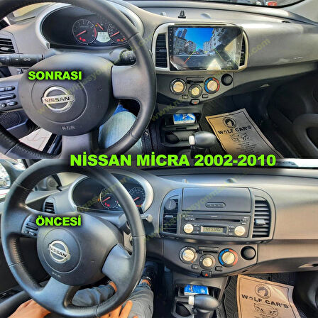 NİSSAN MİCRA 2002-2010 UYUMLU 4-32 GB MULTİMEDYA