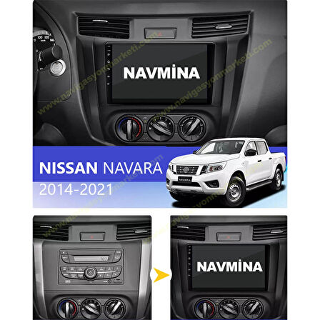 NİSSAN NAVARA 2016-2021 UYUMLU 4-32 GB MULTİMEDYA