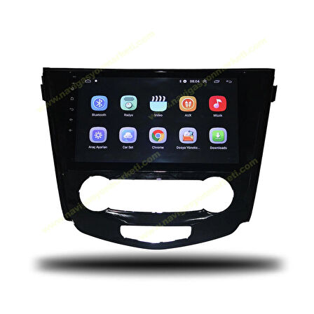 NİSSAN QASHQAİ XTRAİL 2014-2021 MANUEL KLİMA UYUMLU 4-32 GB MULTİMEDYA