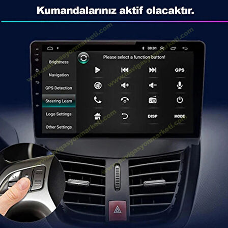 PEUGEOT 206 PLUS 207 UYUMLU 4-32 GB MULTİMEDYA