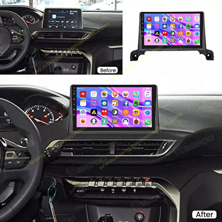 PEUGEOT 3008-5008 2016-2024 UYUMLU 4-32 GB MULTİMEDYA