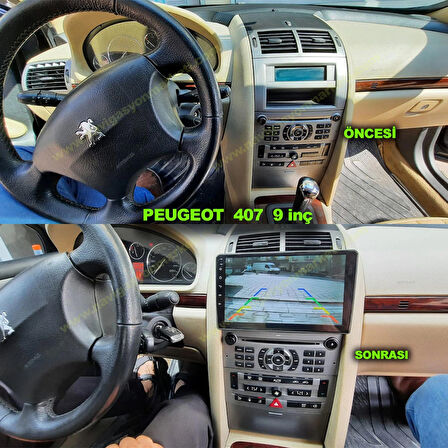 PEUGEOT 407 UYUMLU 4-32 GB MULTİMEDYA