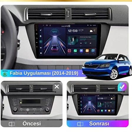 SKODA FABİA 2015-2020 UYUMLU 4-32 GB MULTİMEDYA