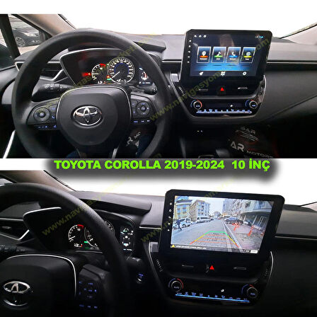 TOYOTA COROLLA 2019-2024 BOŞ PAKETLERE UYGUN 4-32 GB MULTİMEDYA