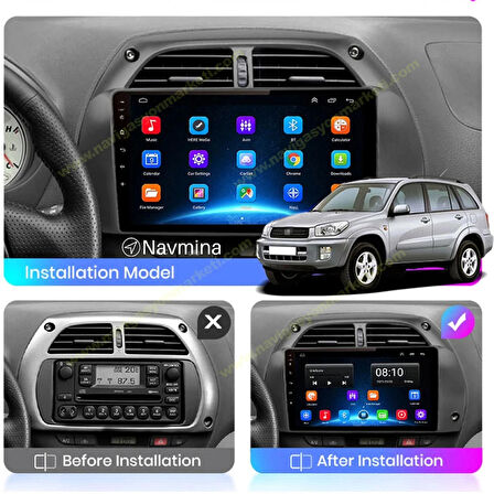 TOYOTA RAV 4 2001-2003 UYUMLU 4-32 GB MULTİMEDYA