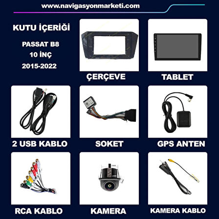 VW PASSAT B8 UYUMLU 4-32 GB MULTİMEDYA