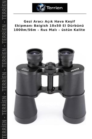 Gezi Aracı Açık Hava Keşif Ekipmanı Baigish 10x50 El Dürbünü 1000m/56m – Rus Malı – üstün Kalite