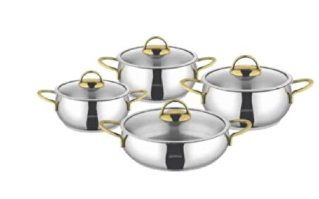 Amboss Stone Stone Gold8 Pc Set STN-6992