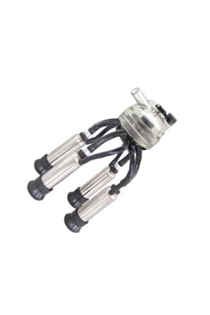 Süt Pençesi Komple 320cc Kısa Kauçuk 4k Krom Kılıflı