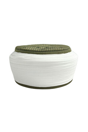 Namaz Sarığı-Beyaz Kumaş-Yeşil Takke-Nâli Şerif-5 metre