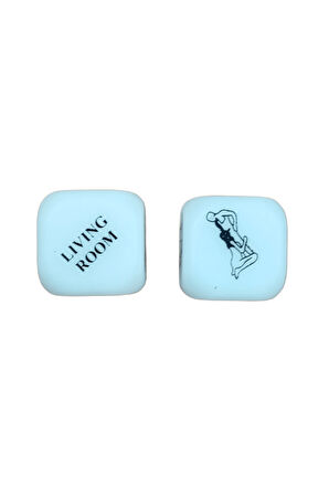 Nana&Mayka Moda Kamasutra Pozisyon & Mekan Zar Seti – 2'li Fantezi Oyun Zarı (Kutulu)