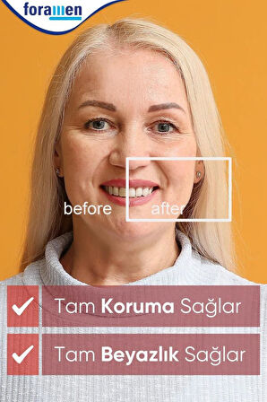 Foramen Diş Mineleri İçin Nane Aromalı Beyazlatıcı VEGAN Diş Macunu