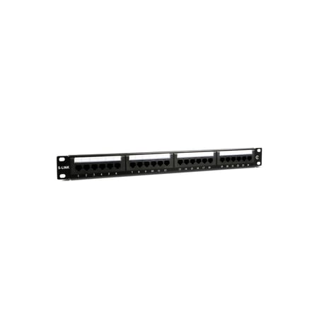 S-LINK SL-F624 Cat6 Patch Panel 24-Port UTP 1U(1923)