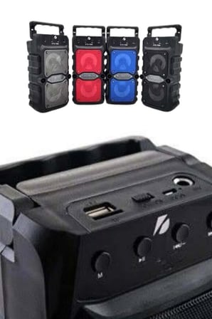 Çift Çıkışlı Güçlü Bataryalı Kablosuz Yüksek Ses Kaliteli Bluetooth Hopar