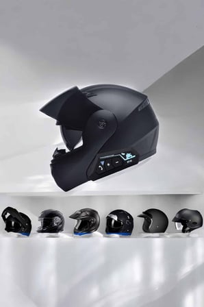 Kask Kulaklığı Motosiklet Intercom Interkom Dinleme Konuşma Özellikli Su Geçir