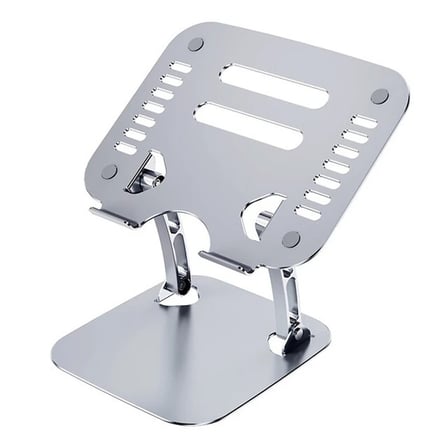 Ally T602 Ayarlanabilir Katlanır Isı Havalandırmalı Alüminyum Laptop Standı-(5