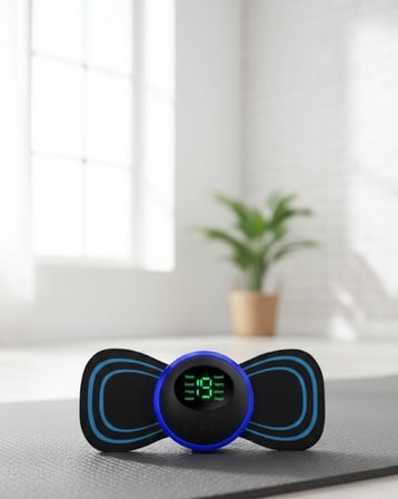 Mini EMS Vücut Masaj Cihazı Ayarlanabilir Seviye ve Zamanlayıcı