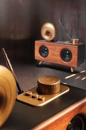 Nostaljik Görünümlü Bluetooth Bağlantılı Speaker