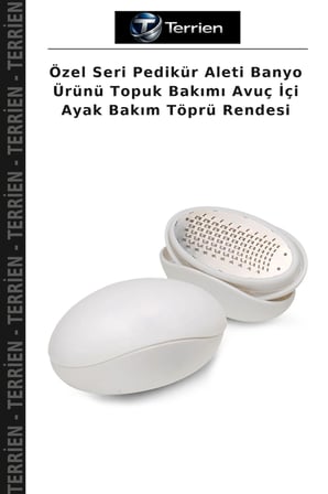 Özel Seri Pedikür Aleti Banyo Ürünü Topuk Bakımı Avuç İçi Ayak Bakım Töprü Rendesi