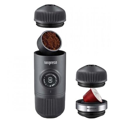 Wacaco Nanopresso Taşınabilir Espresso Makinesi+NS Kit