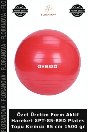 Özel Üretim Form Aktif Hareket XPT-85-RED Plates Topu Kırmızı 85 cm 1500 gr