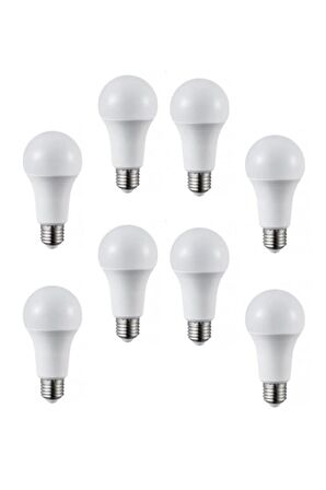 9w Led Ampul Günışığı E-27 Duylu 8 Adet