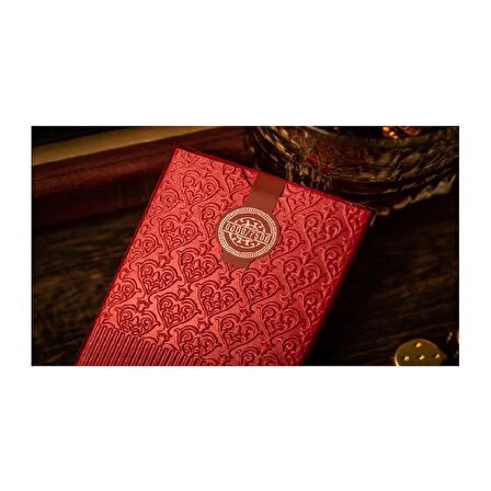 Cartamundi NOC Luxury Ruby Foil Oyun Kağıdı Limited Edition Koleksiyonluk iskambil Kartları Destesi