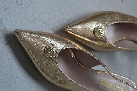 Noemi Arkası Açık Topuklu Ayakkabı