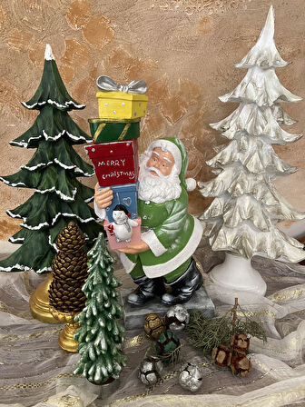 Noel Baba ve hediye kutuları