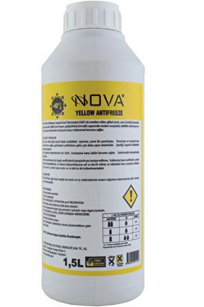 -40 Derece Organik Sarı G13 Antifriz 1.5litre X15