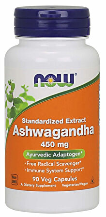 NOW Ashwagandha Extract 450mg. / 90 VCaps.