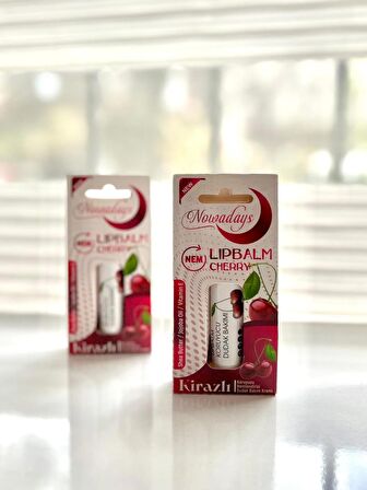 Nowadays LİP BALM Dudak Koruyucu Cherry/Kirazlı 4'LÜ SET