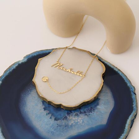 925 Ayar Gümüş Kişiye Özel İsim Kolye