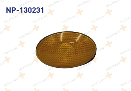 CAMURLUK SINYALI SARI TRANSIT V184 2000-2006 V347 2006-2014 93BG13K354AA 93BG13K354AB ile Uyumlu