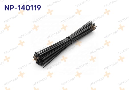 100'lü Set PLASTIK CIRT KELEPCE SIYAH 4.8 X 250
