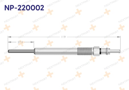 2'li Set KIZDIRMA BUJISI (EURO 5) DOBLO LINEA FIORINO 1.3 MTJ BIPPER NEMO 1.4 HDI CORSA D ASTRA J 1.