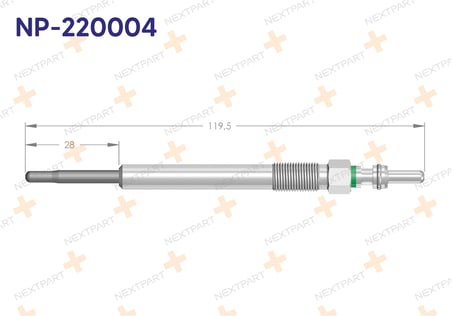 8'li Set KIZDIRMA BUJISI (EURO 6) EGEA DOBLO FIORINO 1.3 MTJ COMBO D CORSA E 1.3 CDTI 55238404 12141