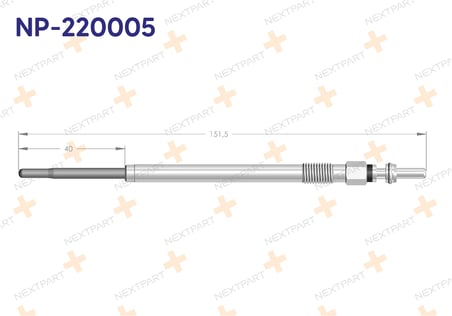 10'lu Set KIZDIRMA BUJISI DUCATO 2.3 MTJ BOXER JUMPER 3.0 HDI 500351992 5960.A4 ile Uyumlu