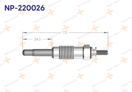 2'li Set KIZDIRMA BUJISI PARTNER BERLINGO SCUDO EXPERT JUMMY 1.9D 5960G7 46072001 ile Uyumlu