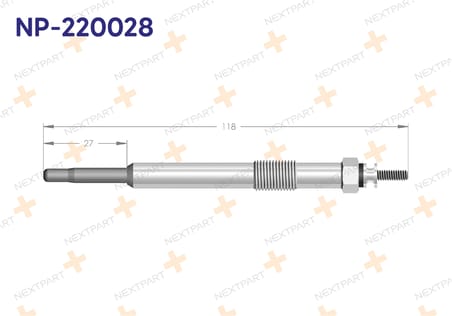 KIZDIRMA BUJISI 406 508 EXPERT JUMPY C5 2.0 HDI MONDEO 2.0 TDCI 2007-2015 3M5Q6M090AB 5960 64 ile Uy